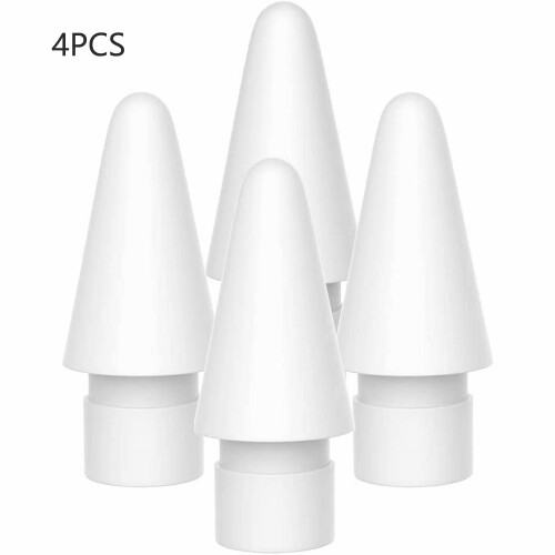 Συσκευασία 4 άκρων μολυβιών συμβατών με το Apple Pencil, ανταλλακτικές μύτες με λεπτή