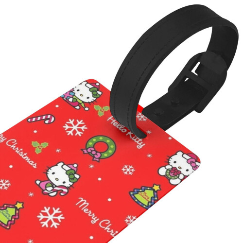 Ετικέτες αποσκευών Hello Kitty, ετικέτες αναγνώρισης ονόματος βαλίτσας για σακίδια 2
