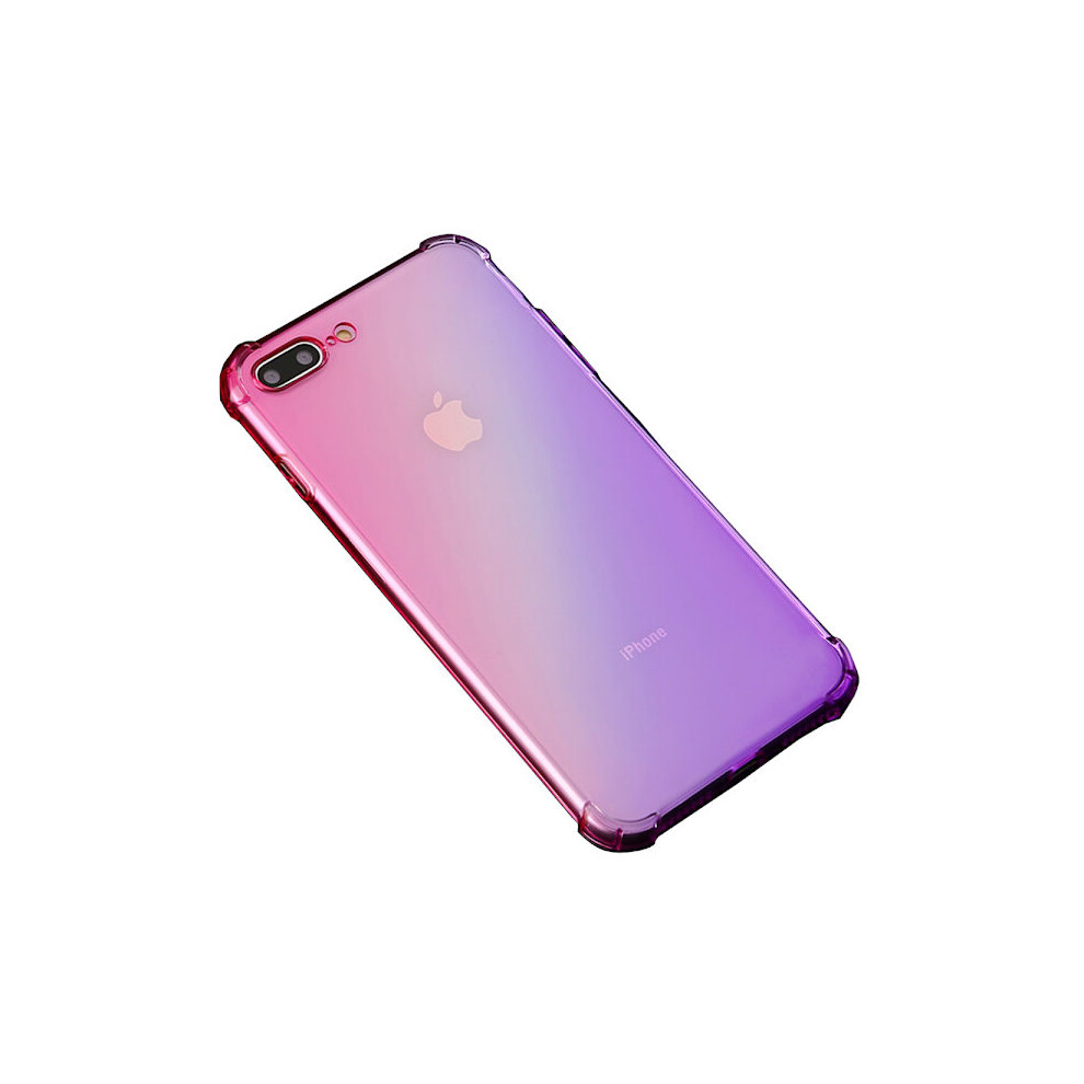 Well-Thought-Out Shock-Absorbing Case Floveme - Compatible With Iphone 8 Pink/Purple 9773935848542