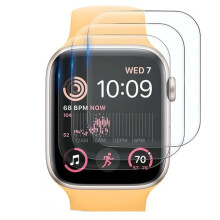 /NN/TG 3-PACK Tempered Screen Protector for compatible with Apple Watchwith Apple Watch Series 7/8 41/45mm Transparent 45mm