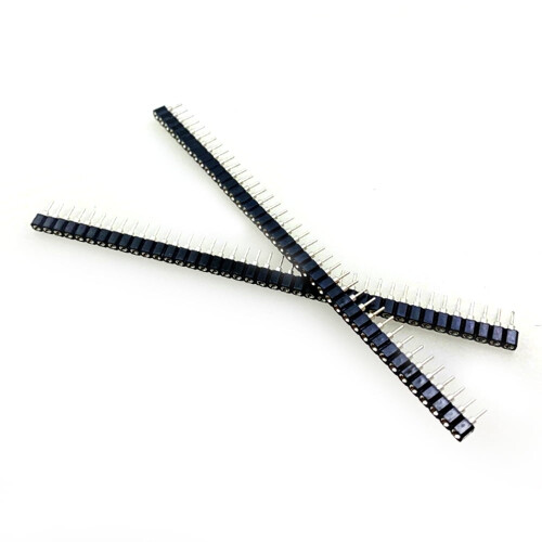 10PCS2.54mm1x40Pin Ταινία κασσίτερου PCB Πίνακας ολοκληρωμένου κυκλώματος θραύσιμος