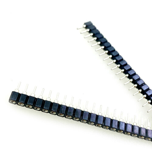 10PCS2.54mm1x40Pin Ταινία κασσίτερου PCB Πίνακας ολοκληρωμένου κυκλώματος θραύσιμος 2
