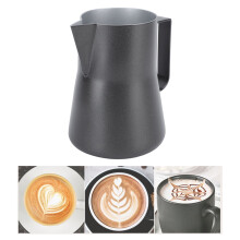 Jarra para espumar leite, 550ml, em aço inoxidável, com bico para vaporizar leite, ideal para máquinas de cappuccino e espresso.