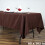 BalsaCircle 152 x 283 cm rektangulär bordsduk i polyester, chokladbrun 3