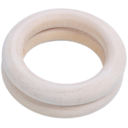 20 natürliche Holzringe, Durchmesser 50 mm 2
