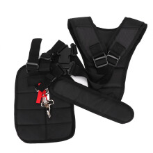 YUMILI Double Shoulder Strap Harness Protection Garden Panel Trimmer Brush Cutter Padded Belt