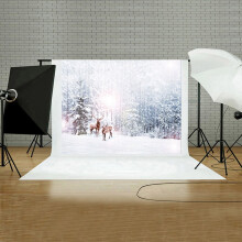 Ympuoqn Dekoracje świąteczne do wnętrz i na zewnątrz Tła świąteczne Winylowe Ścienne 5x3FT Cyfrowe Tło Studio Fotograficzne G Upominki na