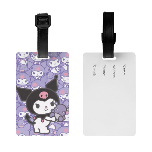 Χαριτωμένη ετικέτα αποσκευών Mewtwo Pokemon για βαλίτσες, διακοσμητικά είδη, δώρο, 1