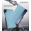 Capa protetora rígida e fina com suporte, compatível com Samsung Galaxy Tab A9 de 8,7 polegadas (2023). 3