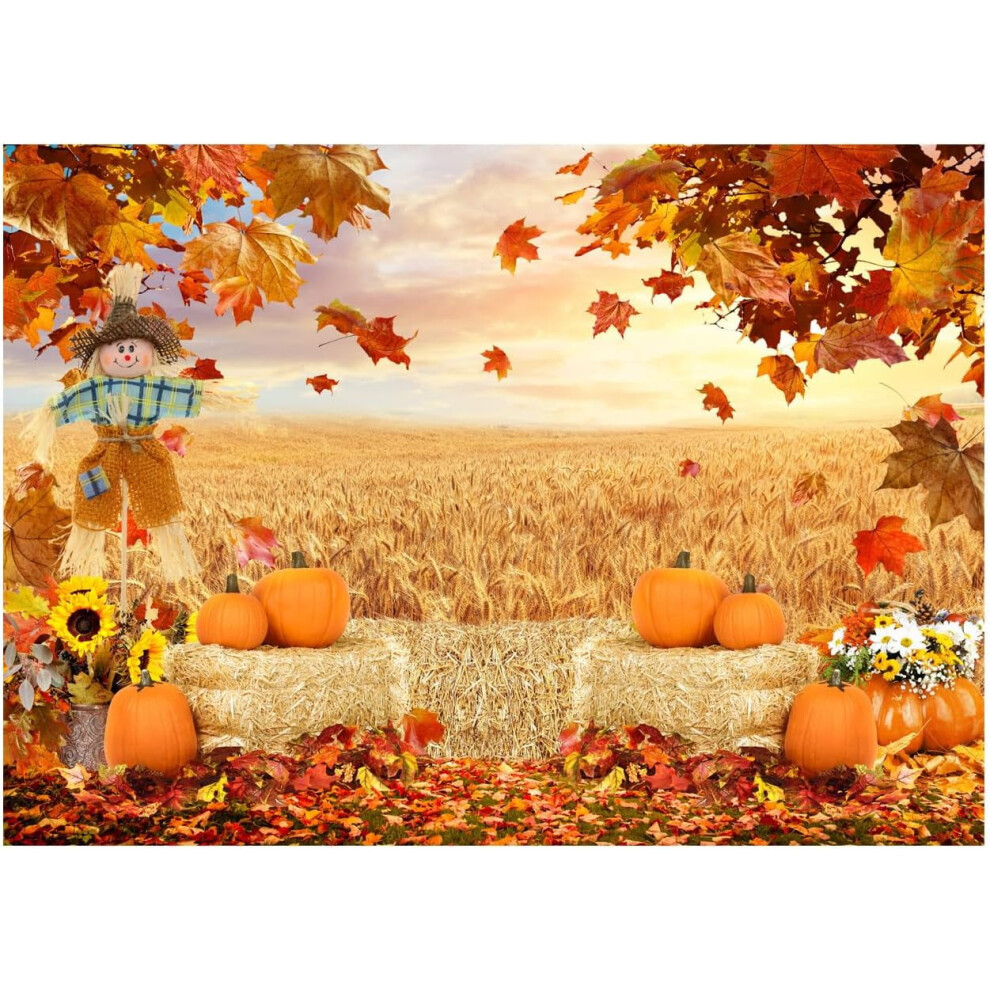 Fall Backdrop Autumn Backdrop Fall Backdrops For Photoshoot Thanksgiving Backdrop Fall Photo Booth Backdrop 9773935965157