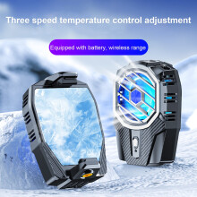 Resfriador para celular SUSUchens X91 com parafuso de suporte de 1/4", sistema de refrigeração para semicondutores, ventilador de resfriamento,