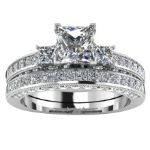 ZTTD Fashion Herren- und Damen-Partnerringe mit Zirkonia, Eheringe