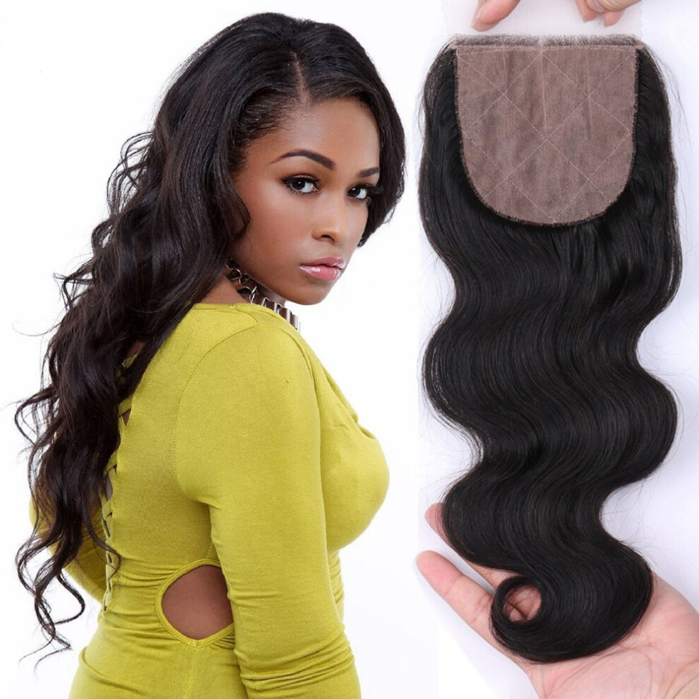 Unisex Brazilian Full Lace Wig Virgin Human Hair Soft Wave 130 Density Bleached Knots Swiss Lace