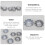 Eease 4Pcs Mini Egg Tart Baking Pan Aluminum Cupcake Muffin Cake Liners Bakeware 5