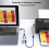 USB til USB 2.0 Triple USB Port HUB OTG Adapter, USB til 4USB 4