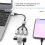 USB til USB 2.0 Triple USB Port HUB OTG Adapter, USB til 4USB 3