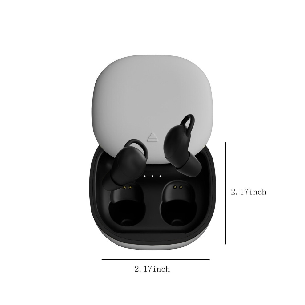 Wireless Earbuds Bluetooth In-Ear, -Weight With Built-In Mic, Immersive Sound, Charging Case - Light/Black 9395123266862