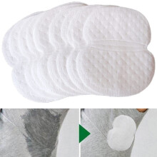 200Pcs Disposable Underarm Sweat Pads for Men and Women, Adhesive Armpit Shields, Breathable Protection