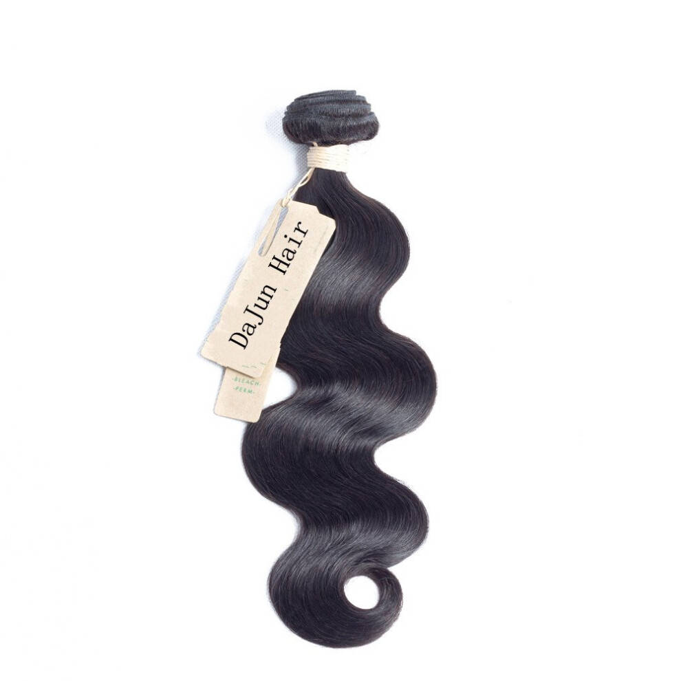 Unisex Brazilian Virgin Remy Hair Weft 20 Inch Body Wave 100G Natural Color Human Hair Extension