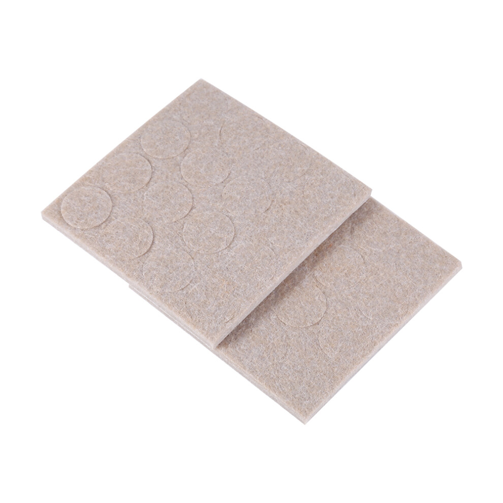 Furniture Floor Protectors - 5Mm Thick Felt Pads With Self Adhesive Backing, Noiseless Sturdy Design That Prevents Scratches On Wood And Tile Surfaces 9482828097805