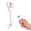 Asta per selfie estensibile con luce LED ricaricabile e telecomando wireless per iPhone e smartphone Android. 2