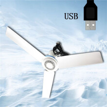 Tragbarer Mini-USB-Deckenventilator, Zeltventilator, kleiner, leiser und leistungsstarker Haushaltsventilator (5 V), Sonderangebot