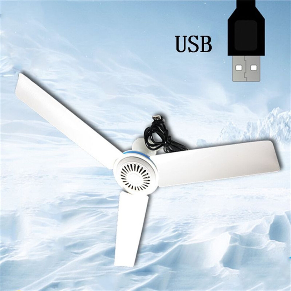 Portable Ceiling Fan Mini Usb Tent Fans Small Household Silent Strong Sind Fans 5V,Clearance Sale 9433291502181