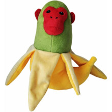 Pernă de pluș italiană Brainrot, 25 cm, Chimpanzini Bananini, pentru fanii jocurilor video, Chimpanzini Bananini, Chimpanzini Bananini