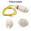 Mosiee2pcs PP διακόπτης πλωτήρα M8 46mm κάθετος αισθητήρας στάθμης νερού δεξαμενής για 2