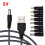 Καλώδιο τροφοδοσίας XISAOK USB σε DC5V9V12V για ηχείο δρομολογητή Καλώδιο φόρτισης USB σε 1