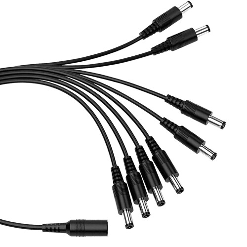 Καλώδιο διαχωριστή ισχύος CJP-Geek DC1 θηλυκό σε 8 αρσενικό συμβατό για σύστημα 2
