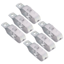 6 Pcs Hanging Planter Basket Garden Enclosure Steel Wire Tensioner Heavy Duty Tightener Fasten Iron