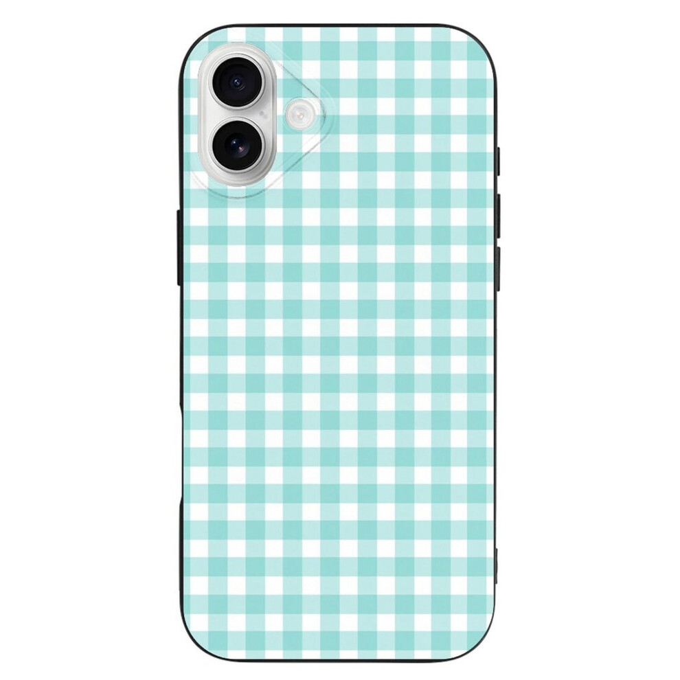 Plaid Tpu Case For Iphone 16 Plus Â Ultra Slim, Shockproof, Anti-Yellowing, Scratch-Resistant, Wireless Charging Compatible, Enhanced Grip 9004841202563
