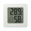Mini LCD Digital Thermometer Hygrometer Temperature Meter Humidity Sensor Button Set with Battery White 1