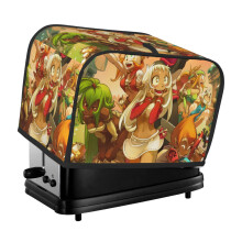 Wakfu Toaster Cover 2 Slice, Bread Dust Cover & Fingerprint Protection-Polyester, Kitchen Small Appliance Covers