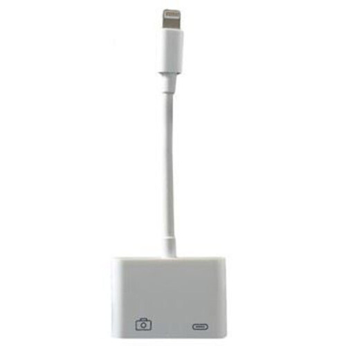 Lightning to USB 3.0 Camera Adapter Compatible - White 2