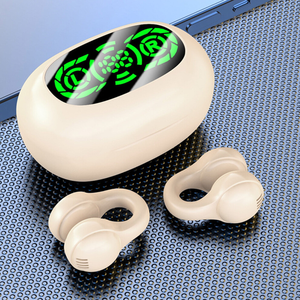 Kayannuo Valentine's Day Clearance Wireless Bluetooth Earphones, Ear Clip Style, No Sensation Wearing, High Sound Quality, Bluetooth 5.3, Long 9004841204819