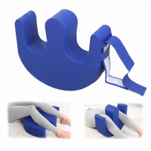 Adzgya U-Shaped Turning Pillow for Bedridden Patients, Anti-Pressure Easy Roller with PU Leather, Compatible with Nursing Beds