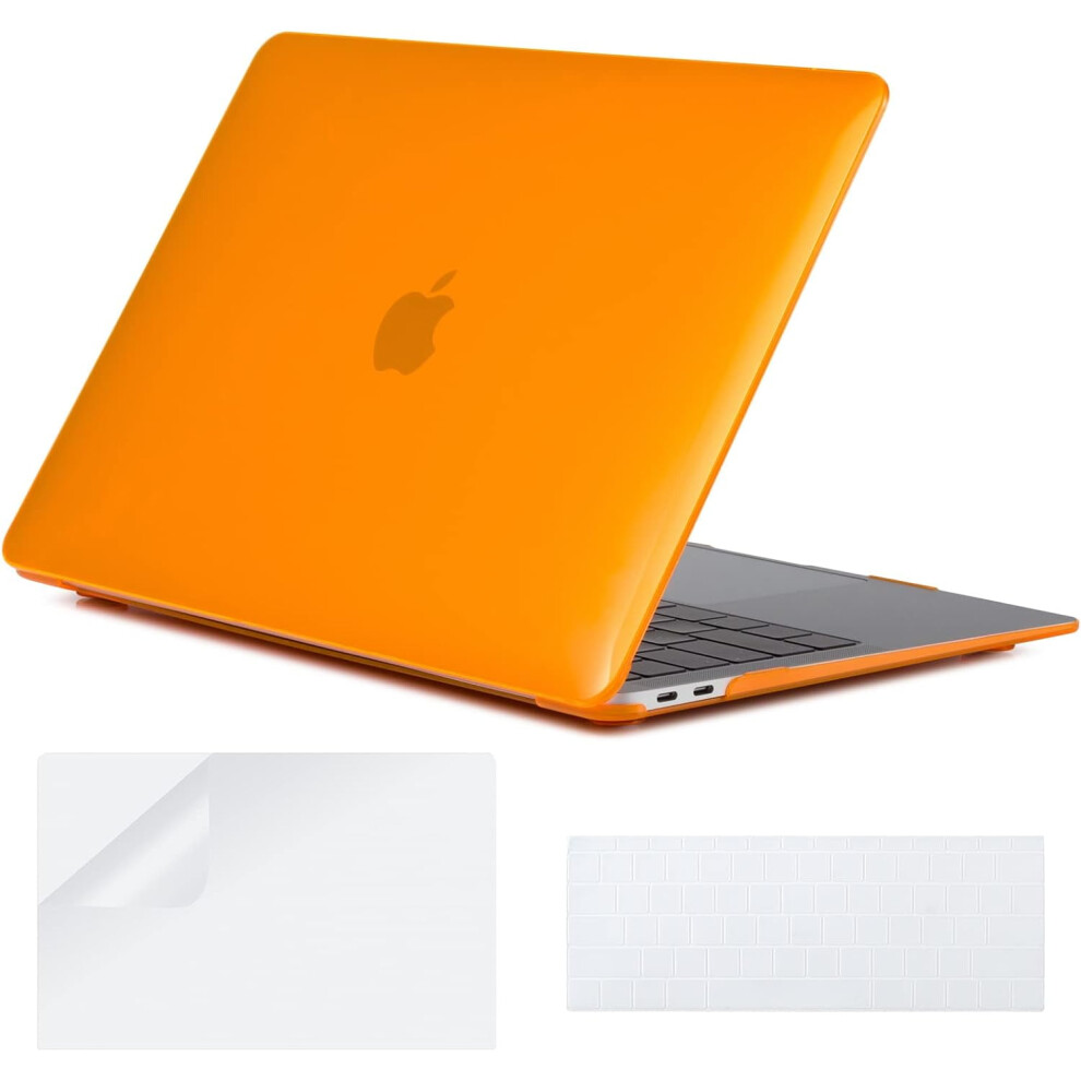 Laptop Case For Macbook Air 13 Inch Case 2022 2021 2020 2019 2018 Release A2337 M1 A2179 A1932,Crystal Hard 9340258119262