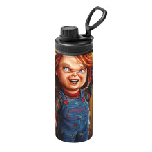 Gourde isotherme Chucky3Piece Sports en acier inoxydable, portable, pour l'extérieur, les voyages, le fitness et les étudiants\r\n Taille unique.