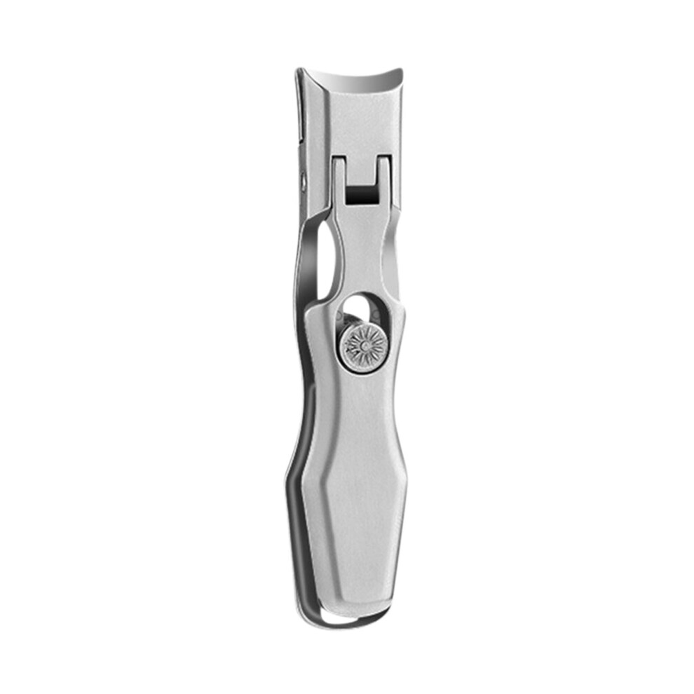 VALSEEL Steel Nail Clippers with Sharp Double-Curved Blade, Wide Jaws, Portable Design, Ultra-compatible with Home Use