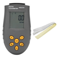 Eatbuy HS2234 Speedometer Tachometer Quick Response Wide Measuring Range High Resolution ABS for Measuring(black)