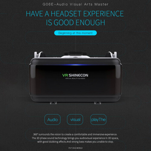 VR Virtual Reality 3D Glasses Box Stereo for (G06 ) 1