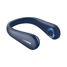 YgkuHd Portable Neck Fan, Bladeless Wearable Fan 2400mAh, Rechargeable USB Powered, Headphone Design, compatible with