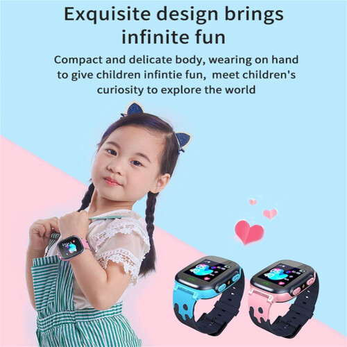 LingStar S1Kids Έξυπνο Ρολόι με Κάρτα SIM και Κλήσεις Smartphone με Φωτεινή Οθόνη ΑφήςΡολόγια 1