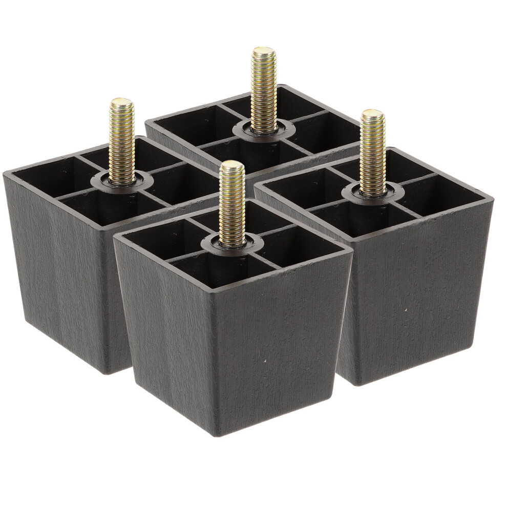 4Pcs Furniture Replacement Legs Square Cabinet Heightened Legs Couch Feet Sofa Feet 9423501625557
