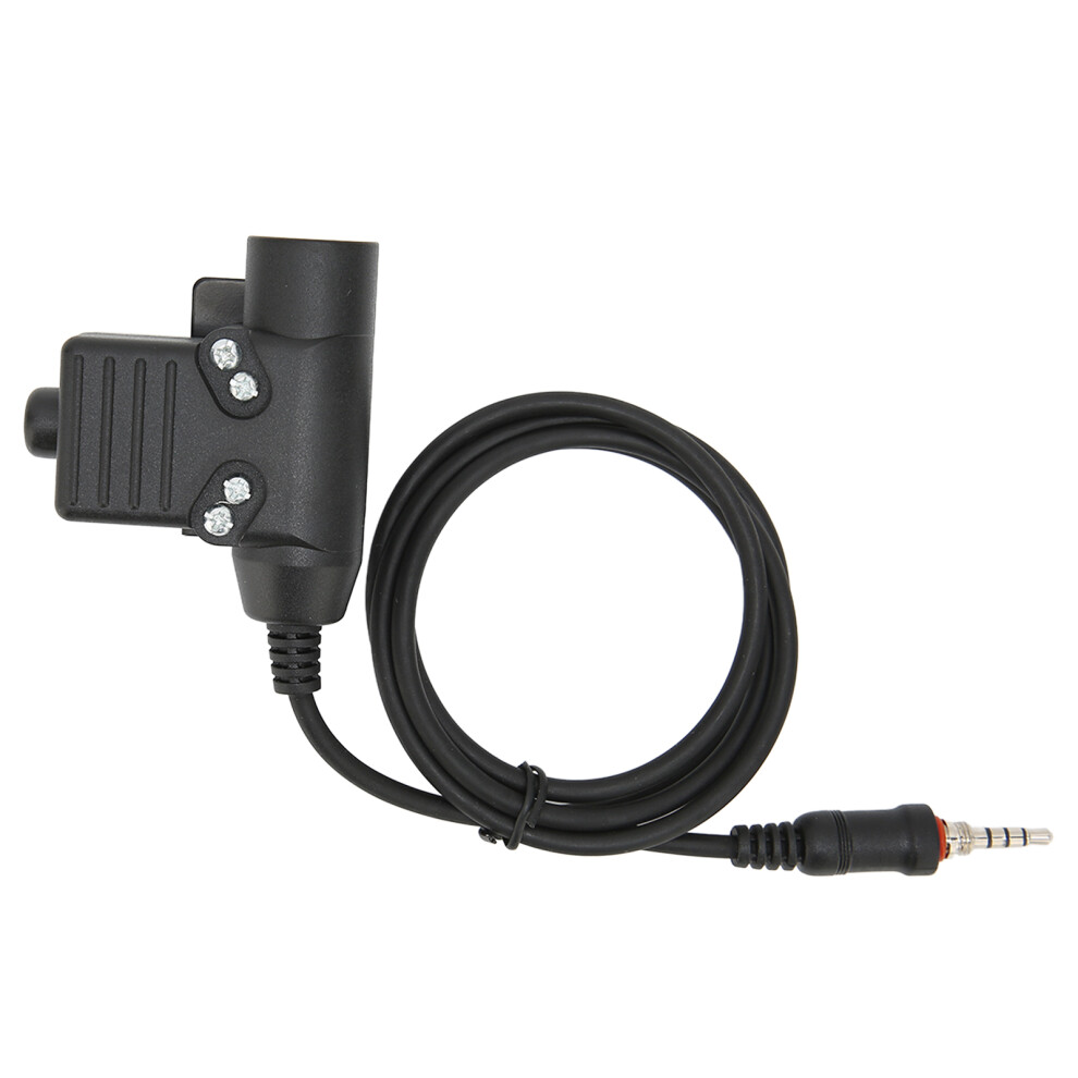 Radio Connector For In-Line Mic Support, Military Grade Design Ensures Durable Performance In Discrete Listening Environments 9773935216037