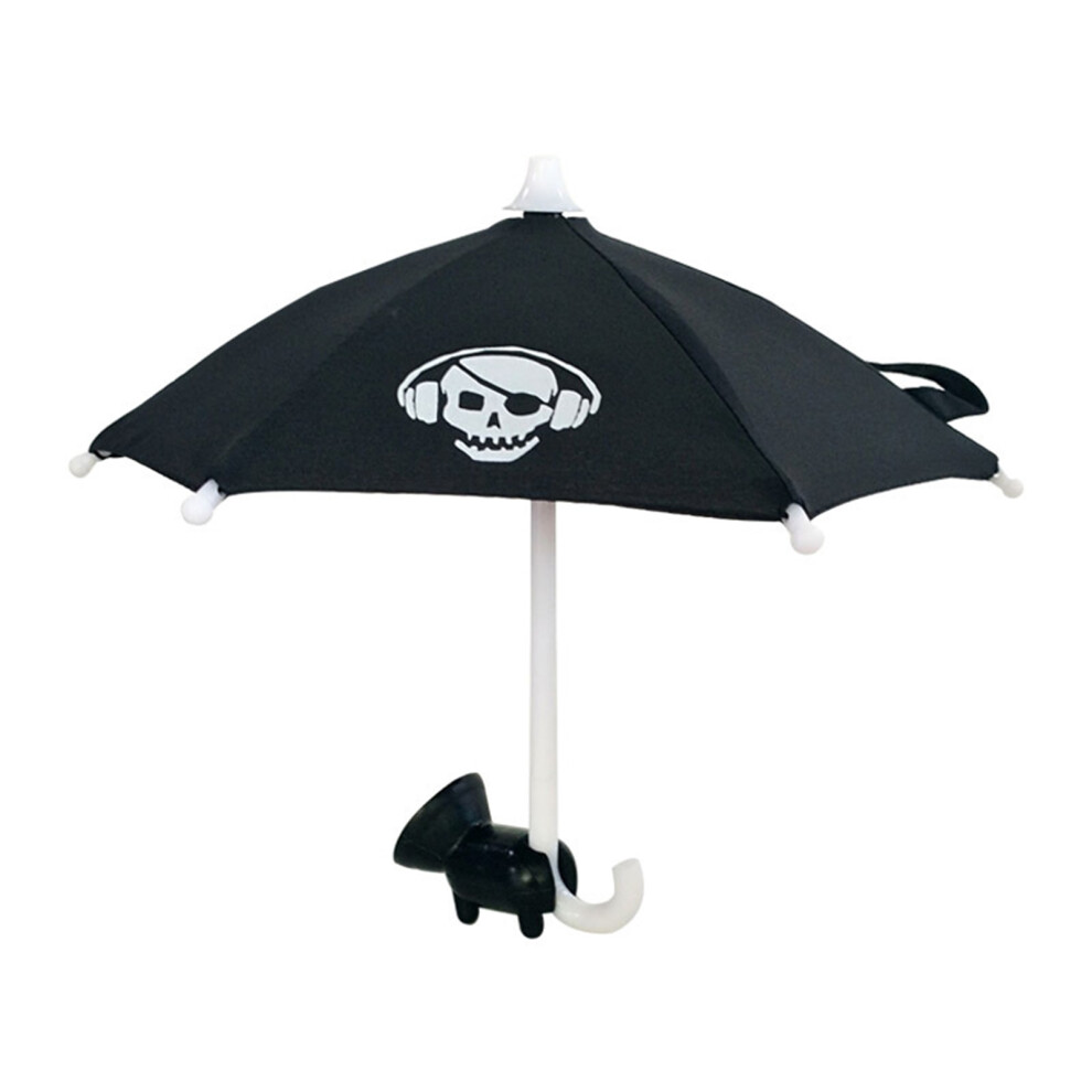 Cute Phone Umbrella, Simple And Practical Silicone Phone Holder, High Quality Material Strong Suction Cup Bracket For Sun Shade And Protection, Light 9176269755249