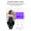 Ευέλικτο έξυπνο ρολόι για άνδρες, Fitness Tracker με λειτουργία κλήσεων Bluetooth, κομψό 6