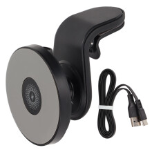 Universell magnetisk trådlös laddare, Qi10W snabbladdning för iPhone13Mini Pro12MagSafe Smart LED-indikering Enkel installation Stabiliserad Stark
